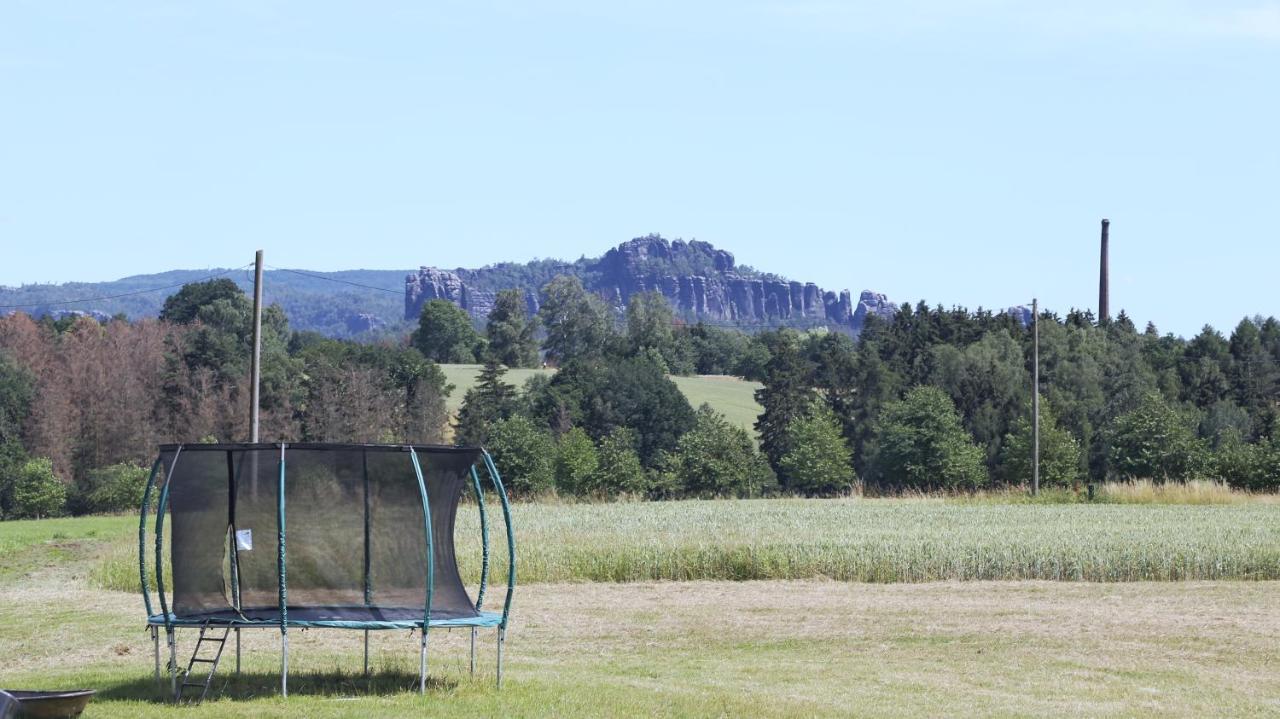 Apartment Auszeit Mit Weitblick In Der Saechsischen Schweiz - Kleiner Bauernhof Mit Tieren Und Wallbox Rathmannsdorf