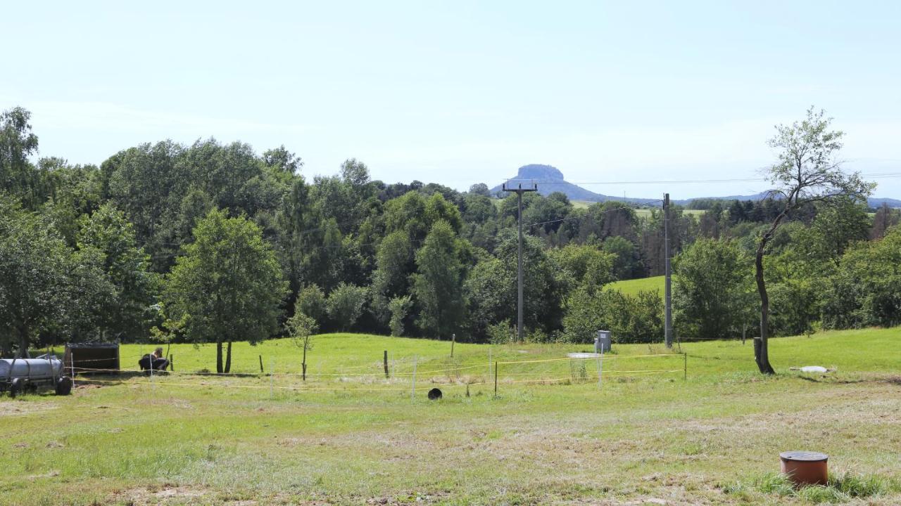 Auszeit Mit Weitblick In Der Saechsischen Schweiz - Kleiner Bauernhof Mit Tieren Und Wallbox Apartment