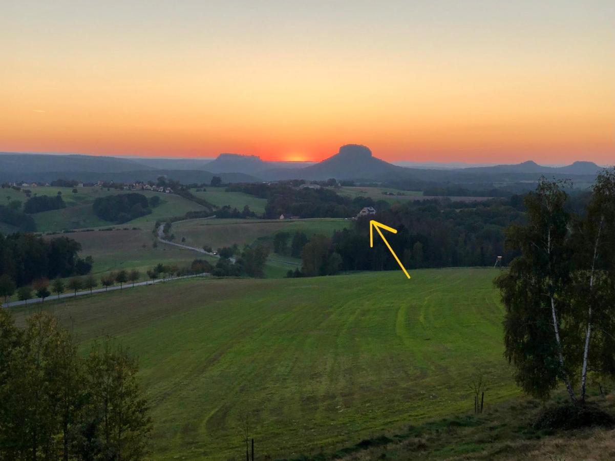 Apartment Auszeit Mit Weitblick In Der Saechsischen Schweiz - Kleiner Bauernhof Mit Tieren Und Wallbox Rathmannsdorf
